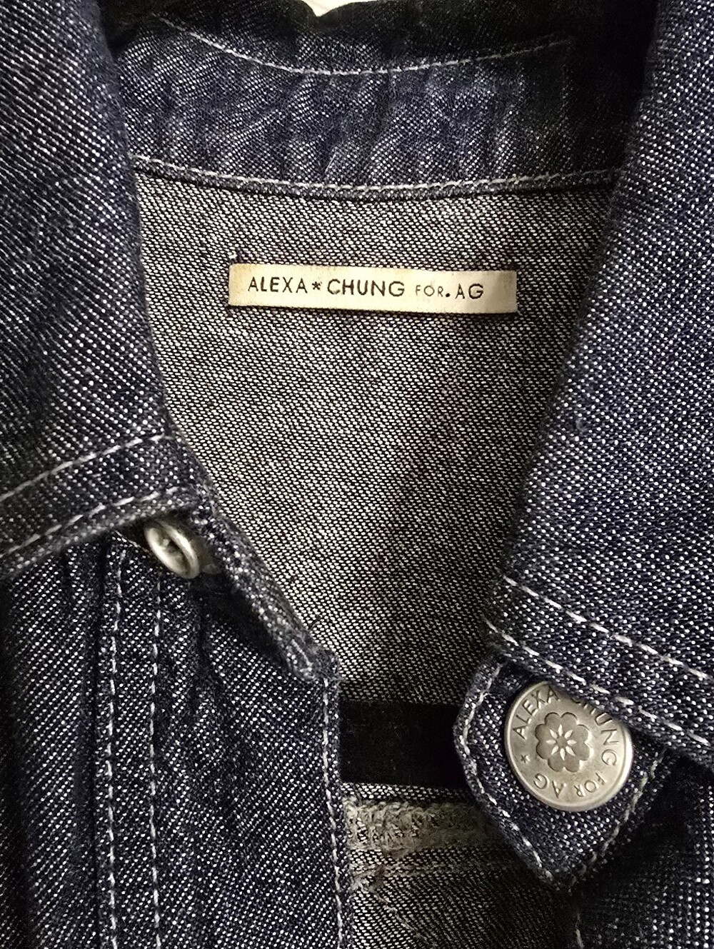 Alexa Chung for AG Chambray Loretta Denim Romper - Picture 5 of 6